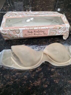 Body Sculpting Backless Strapless Bra - Nude(D Cup)